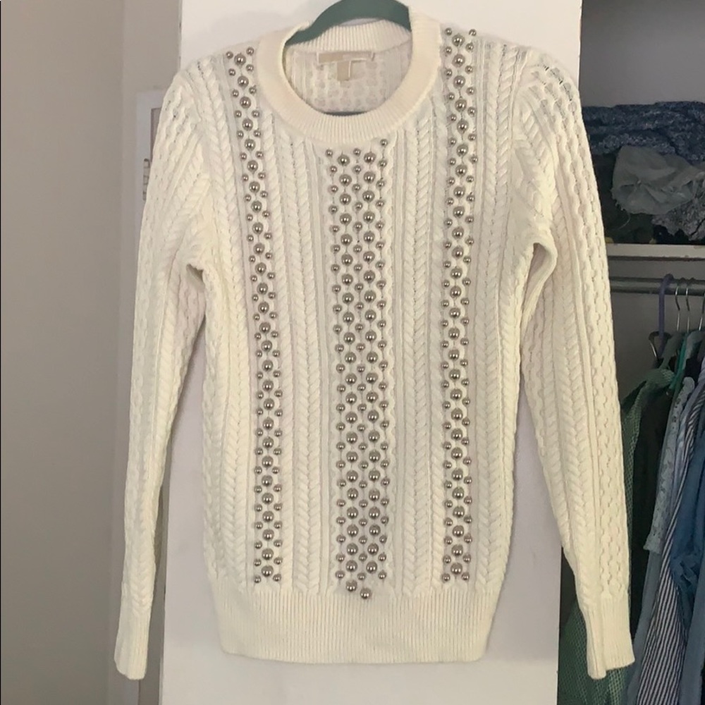Michael Kors cable knit sweater